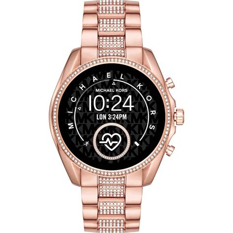 michael kors smartwatch gold herren|mk watch rose gold smartwatch.